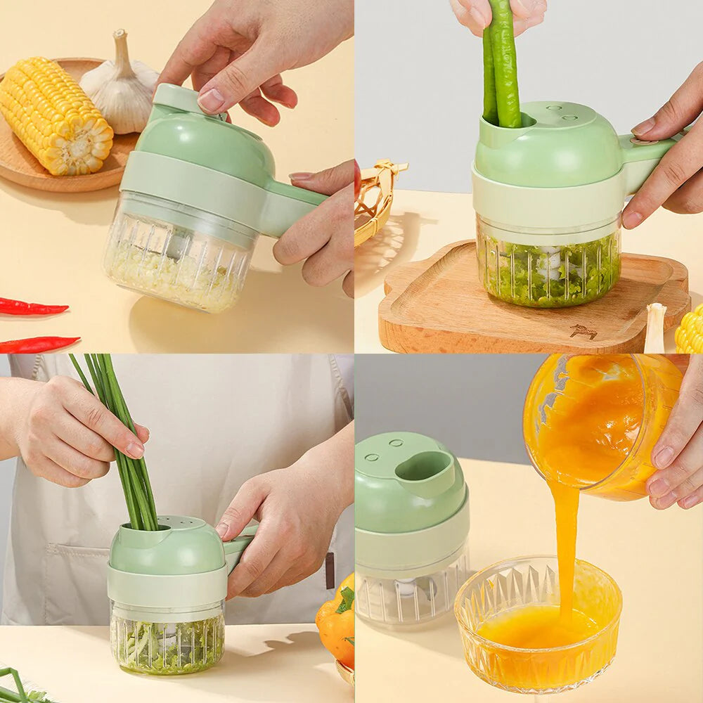 4-in-1 Electric Vegetable Chopper