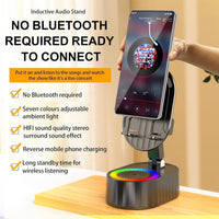 Induction Speaker - (No bluetooth needed!)